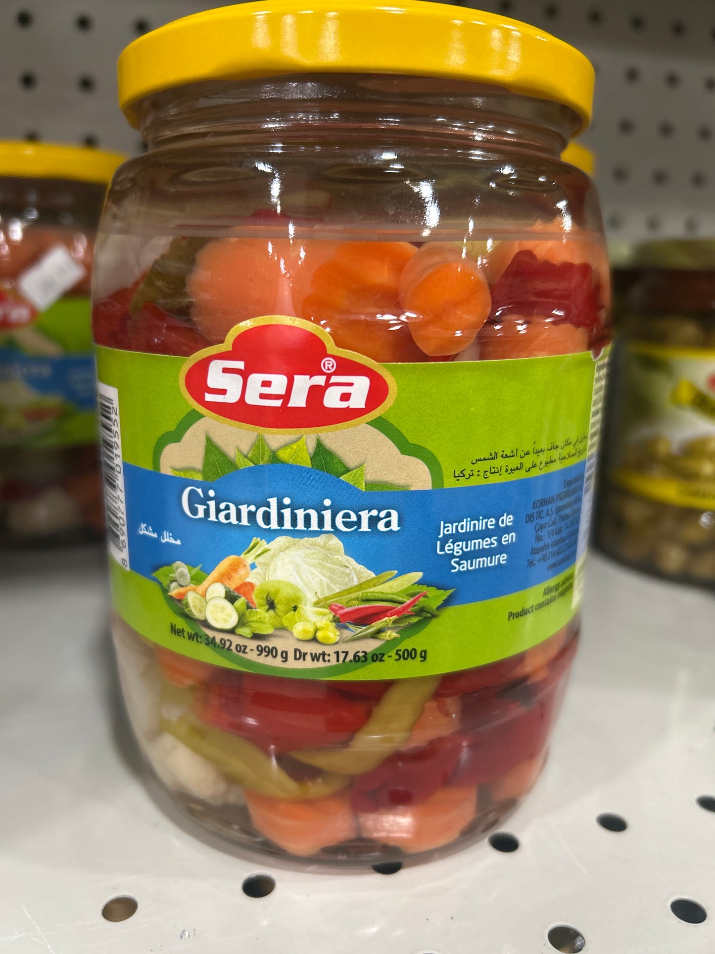 Giardiniera from Sera 500g
