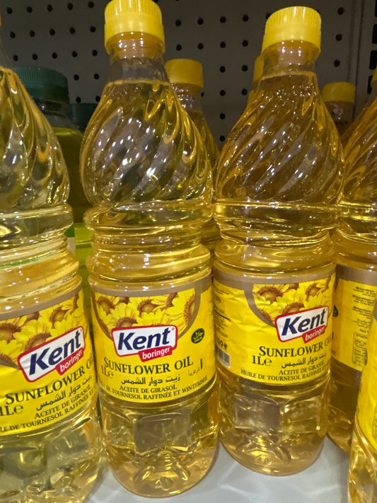 Kent Sunflower Oil. 1liter