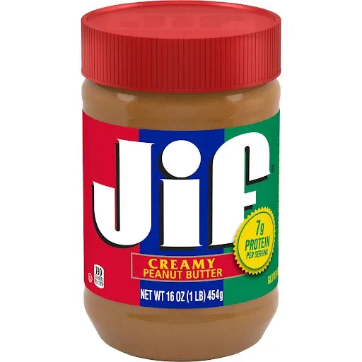 Jif 16 oz Creamy Peanut Butter